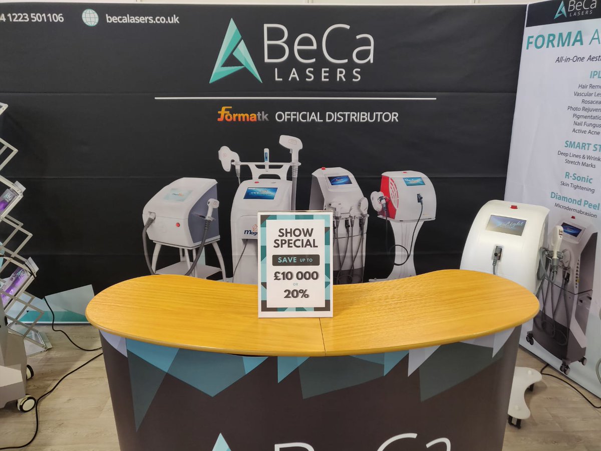 BecaLasers's tweet image. Interacting with some professionals at @olympiabeauty for the next two days. If you are around make sure to visit us at stand B101. 

#aestheticlasers #leadingtechnology #beauty #lasers #salons #entrepreneurs 
@Formatk