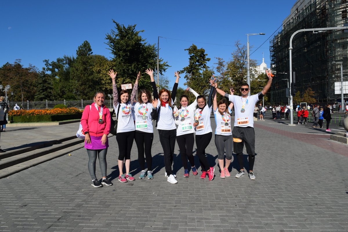 UNMoldova's tweet photo. We #Run4SDGs at #ChisinauInternationalMarathon https://t.co/Wsbaii4MUA