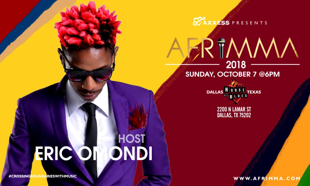 dimiterkushy's tweet photo. @officialbovi Will Be Hosting #Afrimma 2018 Awards & Music Festival . Alongside East African stars @ericomondi and @anitahfabiola. #Afrimma18 #Africa #Bigaent #Africanmusic #Afrodance #culture #soukous #shakushaku #music #dallas #texas #afrobeats #afropop #houseofblues https://t.co/autRtuEl0U