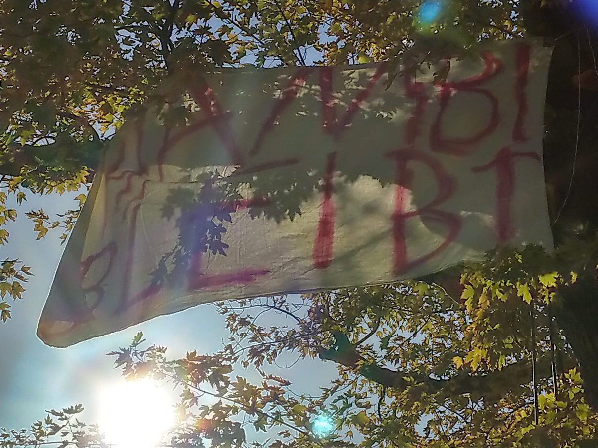 In der Nähe des Bundestags wurde in Solidarität mit dem Hambi ein Baum besetzt.
Unterstützung wird gerne gesehen. Verbreitet die frohe Kunde!
Hambi bleibt!
__
#b3009 #HambiBleibt #Hambacherforst #besetzen