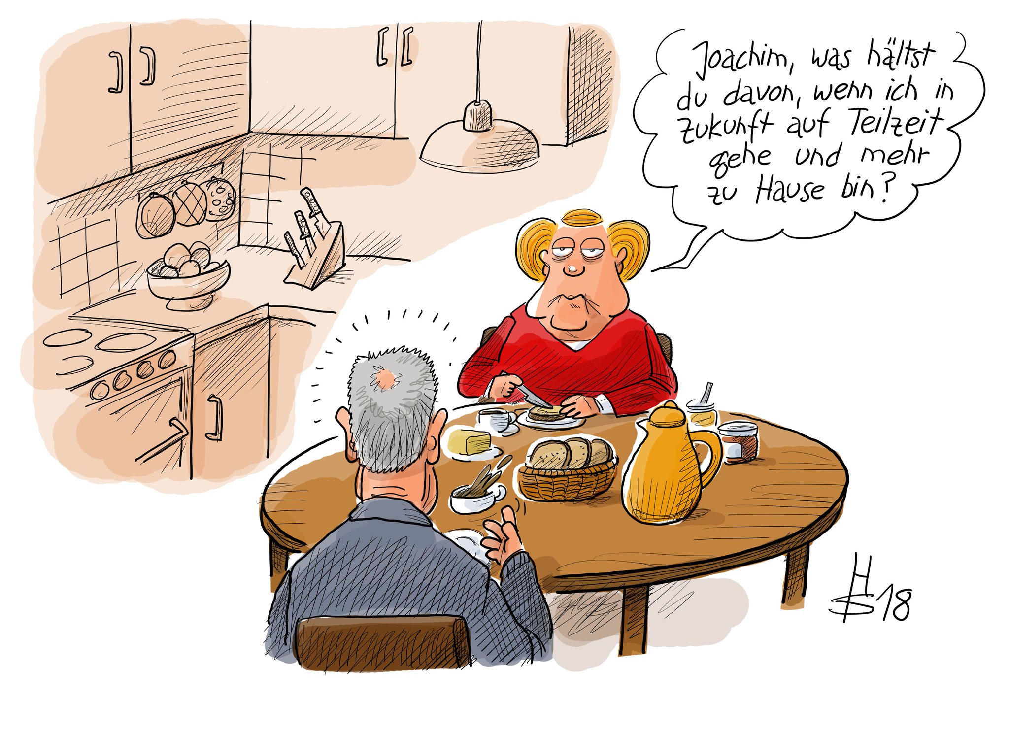 Cicero Online Wie Bringe Ich S Meinem Partner Bei Unsere Karikatur Des es T Co Faw6vyycfp