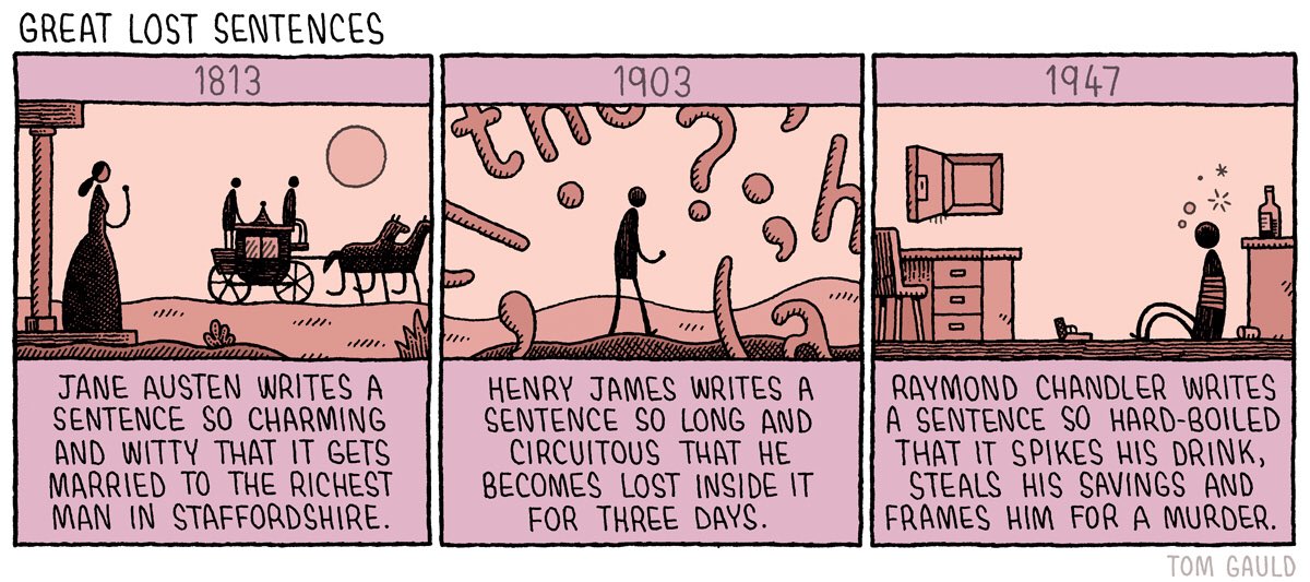 `Great Lost Sentences' (for yesterday's ⁦@guardianreview⁩)

p.s. you can now pre-order my book of postcards: https://t.co/2SXQhWdTTx 
