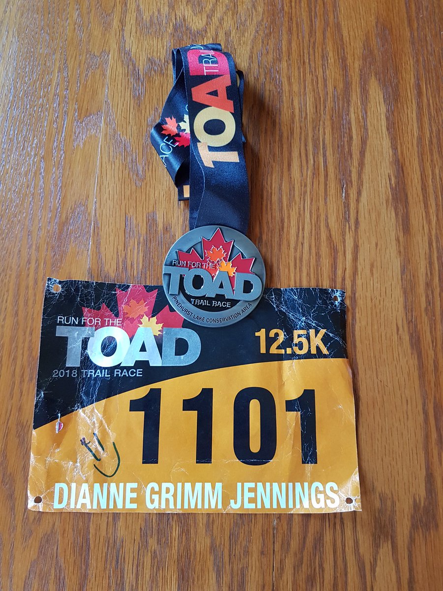 DianneGrimmJenn's tweet photo. #RunnersWeekend
9-29 #TheRunfortheToad 12.5km trail run was a personal challenge
9-30 #CIBCRunfortheCure proudly wearing my Survivor shirt! #runningforthosefightingcancer https://t.co/uWvg3yz3VT