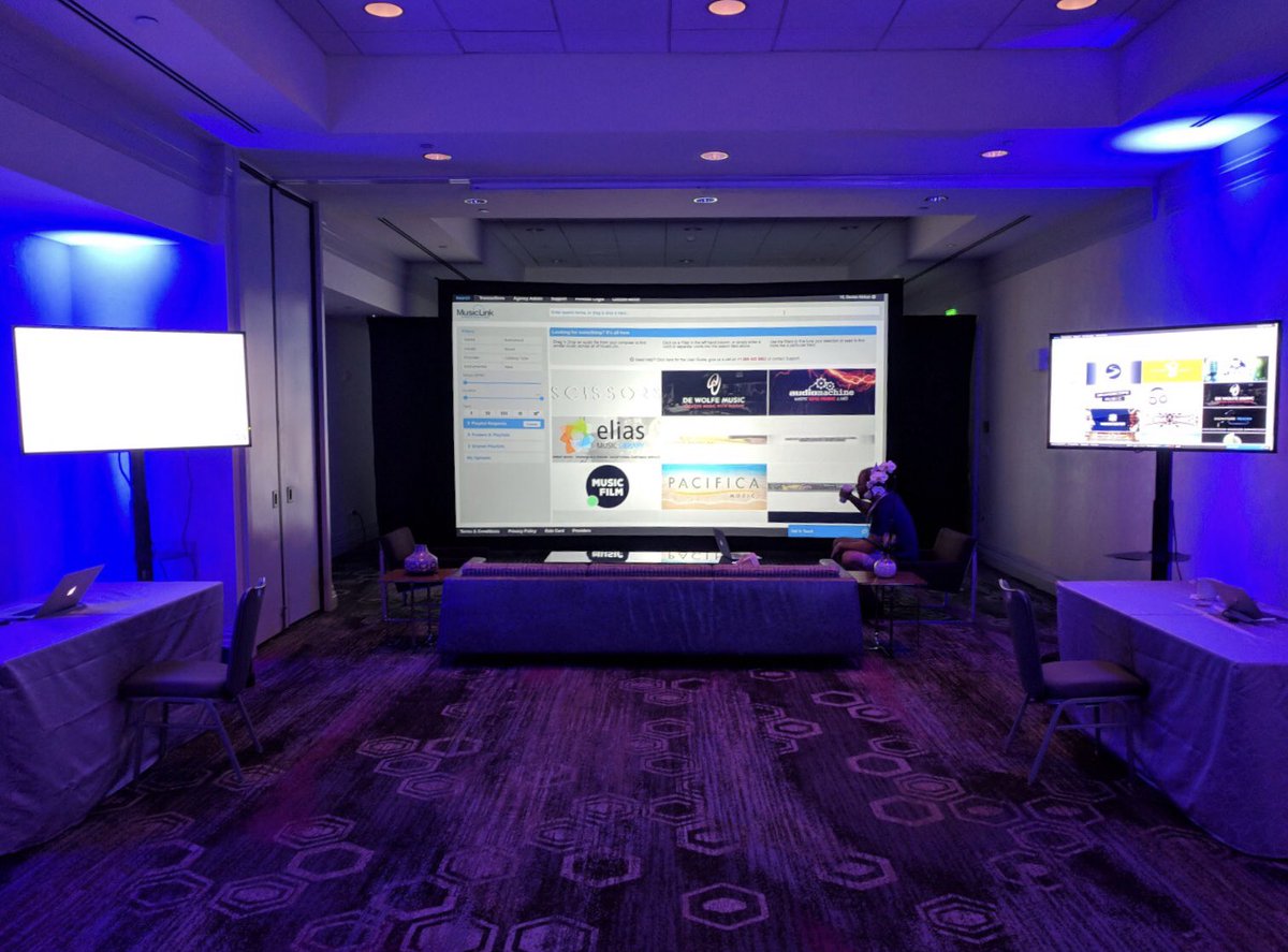 protunesmusic's tweet photo. We had a very positive reaction to our new Musictracker dashboard ✅ 

Thank you to everyone who visited us at the @thePMAmusic #PMC2018 - We really appreciated your comments and great feedback 🎶 

#ProductionMusic https://t.co/hqTLUXoXme