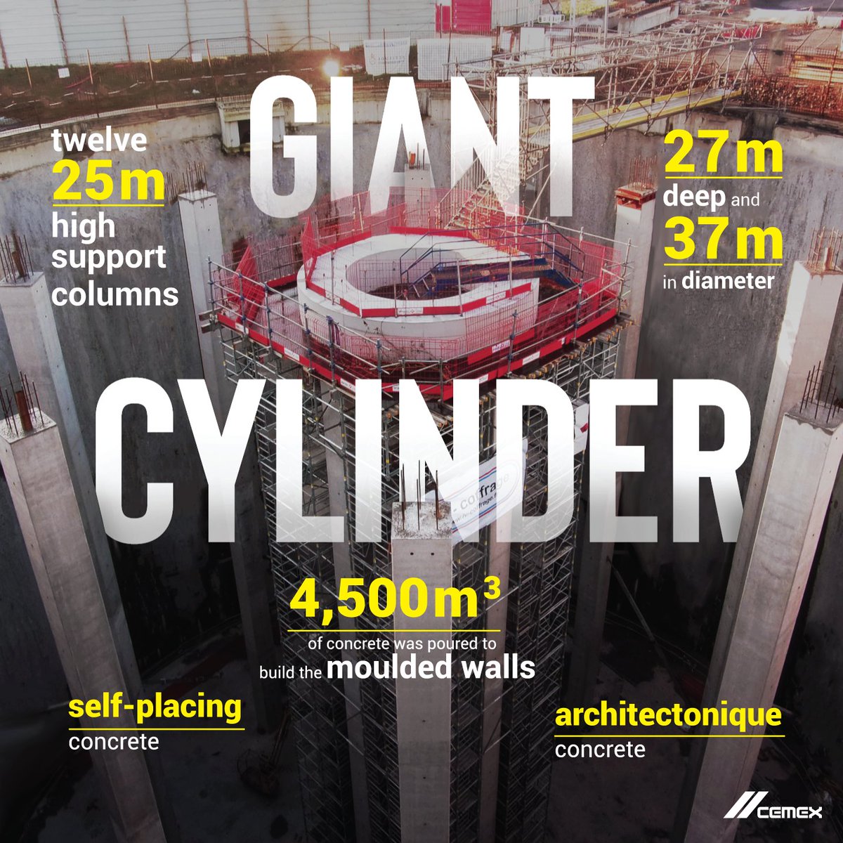 In order to fight flooding and minimize the impact storms have on its drainage system, the Lille European Metropole launched an important retention basin program in France. We proudly helped them accomplish their mission by building this super-strong, giant concrete tank! 🇫🇷