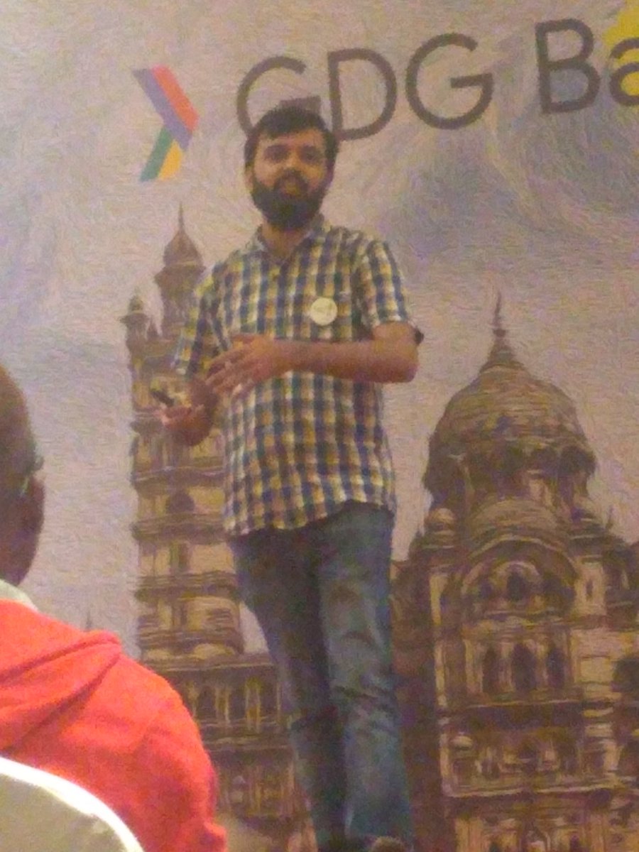 nikss_paradva's tweet photo. @dattaniharsh is giving statistics of apps

#GDGBaroda #DevFest18 #DevFestBaroda #googledevs @GoogleDevsIN @GoogleDevsIN at @GDGBaroda https://t.co/qDK6V2AFao