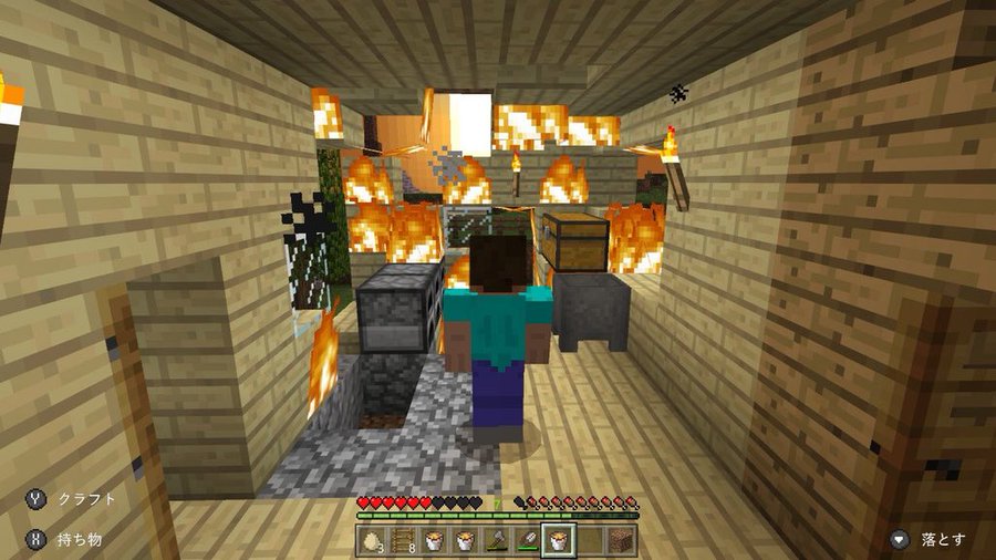 溶鉱炉の作り方 自動化する方法 初心者でもすぐできます オロオロktのマイクラブログ