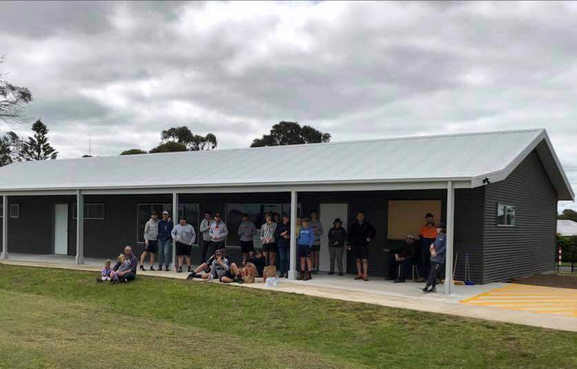 IrrewarraCC's tweet photo. Thanks to all volunteers at todays working bee. Facility is looking great and rooms nearly complete https://t.co/E0ta5BY1rz