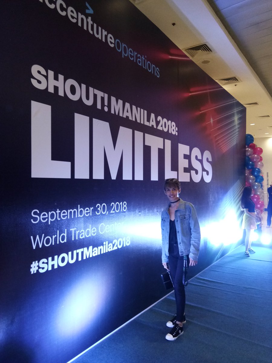 imJOWEN's tweet photo. SHOUT! Manila 2018: LIMITLESS ✨
@Accenture @AccentureHealth
#AccenturePH
#SHOUTManila2018
#AccentureOperations
#WorldTradeCenter https://t.co/jnYv42Nvq2