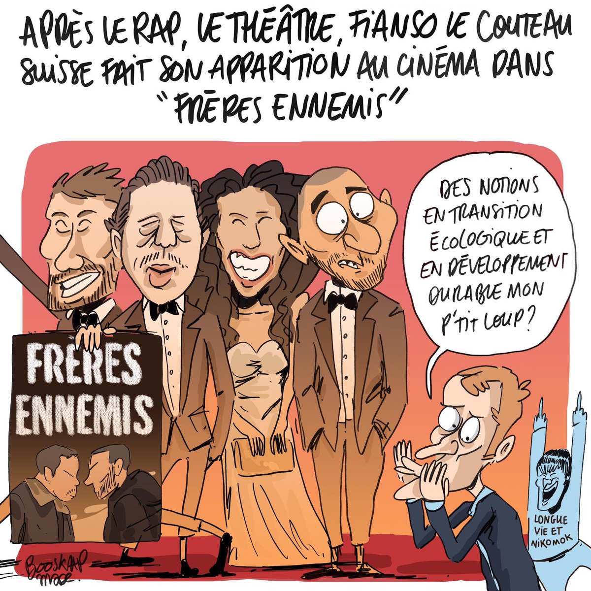 Frères Ennemis avec <a href="/Fianso/">Fianso / Sofiane Zermani</a> au cinéma le mercredi 03 octobre 🎥 !
#BooskaPress

✍️ Maxime Masgrau