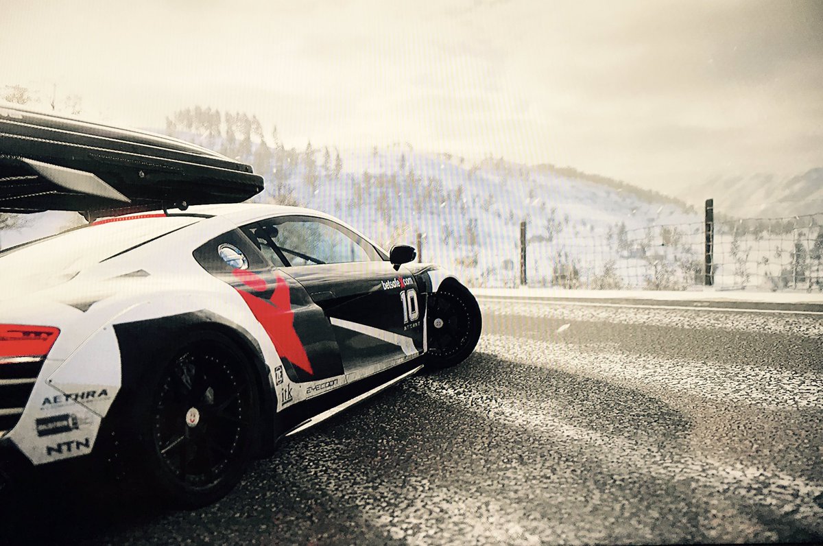 JackStannyPhoto's tweet photo. Great to be back on #forza #ForzaHorizon4 #snow #seasons @Turn10Studios https://t.co/icrcYPqEXm
