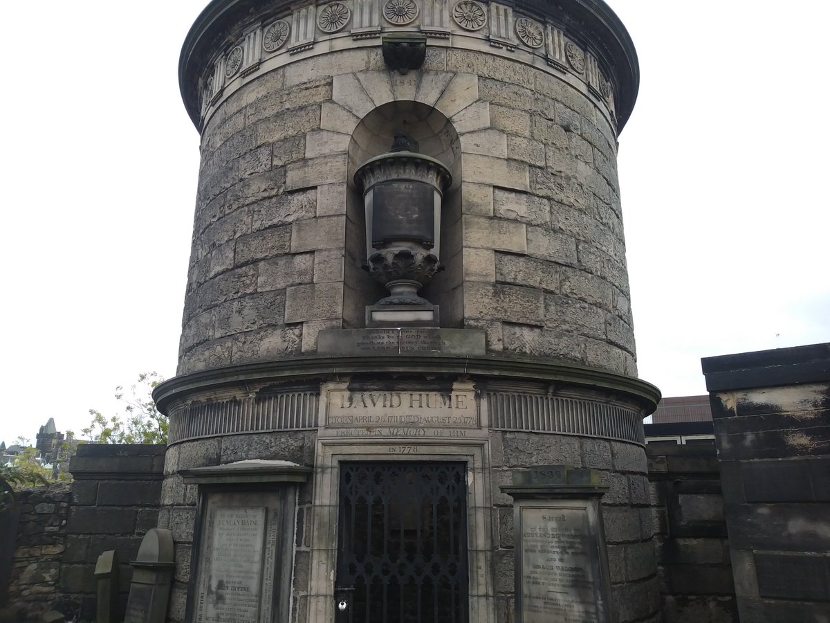 jane_bristow's tweet photo. Gearing up for day 2 of #DoorsOpenDay in #Edinburgh. Off to the Cockburn Association, Riddle's Court and Trinity House in #Leith. Yesterday on our wanderings we also found the tomb of David Hume. #edinburghdoorsopenday https://t.co/LZjOdlTxfw