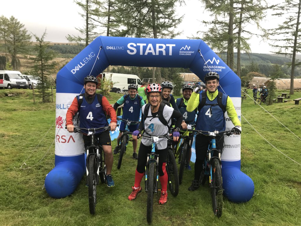 armitagec's tweet photo. Dell EMC Beacons of Strength embracing Day 2 challenge ahead! #ThisIsWales @dellemcuki #ManagementChallenge #inclusion https://t.co/CexPnuaHcq