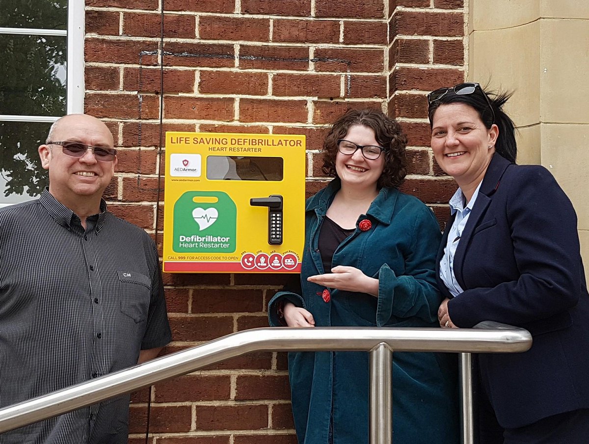 DurhamCouncil's tweet photo. #Kelloe, #Coxhoe and #Croxdale parish Councils are to complete the installation of lifesaving defibrillators in and around a #CountyDurham village. Read more here: https://t.co/UwiADgnzFY https://t.co/4YaoWzpJx9