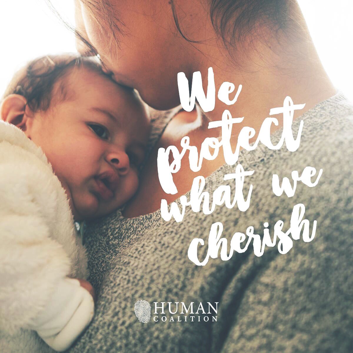 HumanCoalition's tweet photo. It is because we cherish life, that we must protect it. https://t.co/Pn3ONwHItg
