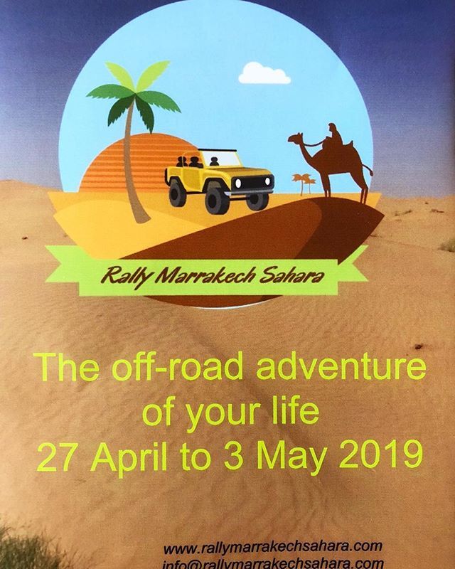 BMSRally's tweet photo. Visit Morocco, not as a tourist but as a rally driver! No experience needed, just a sense of adventure! .
#rallymarrakechsahara #villadinari #desertadventures #morocco🇲🇦 #4x4club #femalerallydriver #marrakechmedina https://t.co/xm8yXRJCPv https://t.co/1Un7d0Pbib