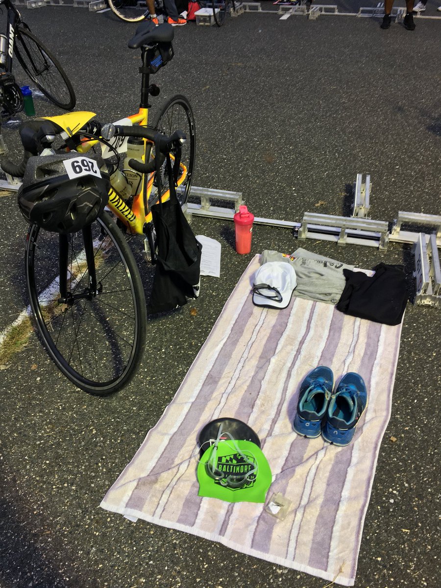 JacobHLeveton's tweet photo. Race. Day. #baltimoretri https://t.co/bivUCGjfij