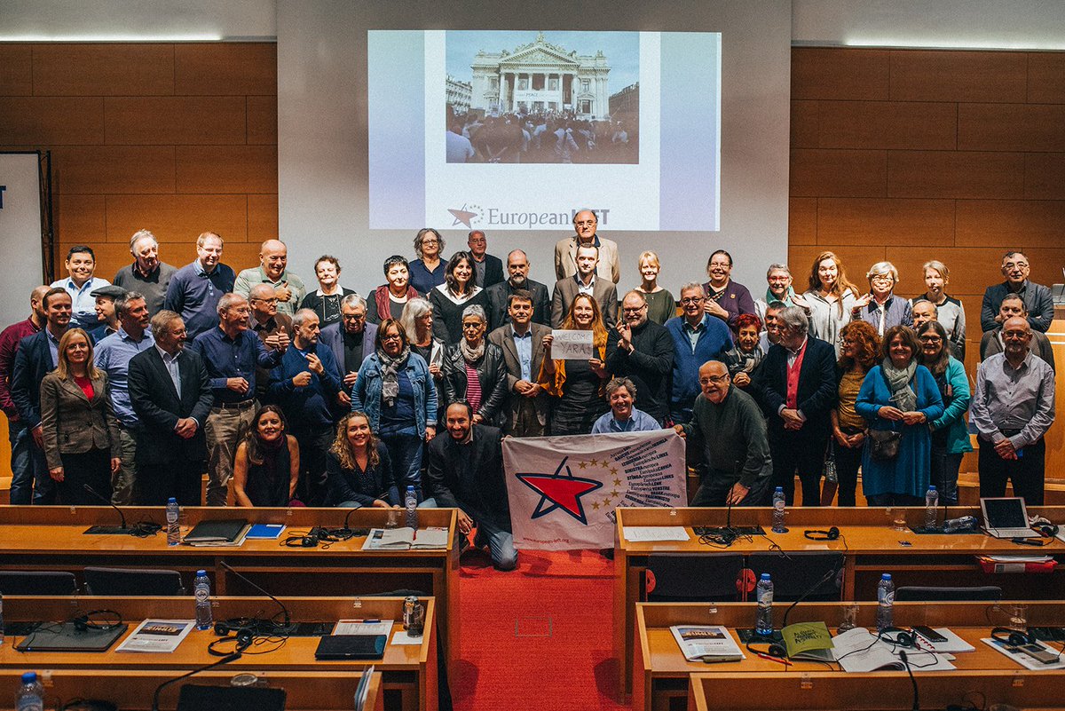 European Left (@europeanleft) on Twitter photo On the General Assembly, we decided to express our will to build fruitful cooperation with the different left forces in Northern America. That is why the Party of the European Left responds positively to the proposal of <a href="/SenSanders/">Sen. Bernie Sanders</a> create an international progressive front! On the General Assembly, we decided to express our will to build fruitful cooperation with the different left forces in Northern America. That is why the Party of the European Left responds positively to the proposal of <a href="/SenSanders/">Sen. Bernie Sanders</a> create an international progressive front!