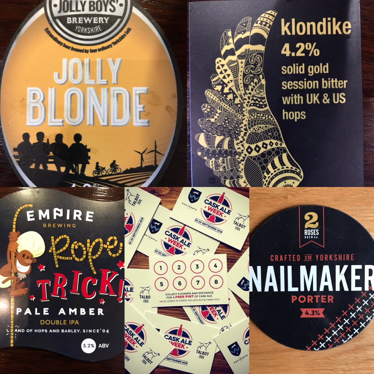 TheTalbotInnS75's tweet photo. The last day of National Cask Ale Week line up...#realaleweek #caskaleweek #barnsleycamra #caskmarque @TwoRosesBrewCo @caskmarque #barnsleyisbrill @jollybrewery @empirebrewinguk #realale @BarnsleyCAMRA https://t.co/0Yc1WaN6E1