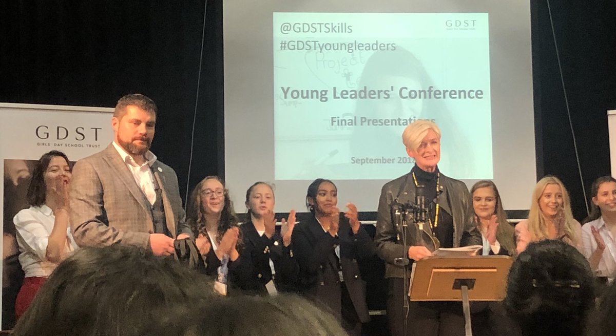 Go Becca! Part of the winning team here at #GDSTyoungleaders