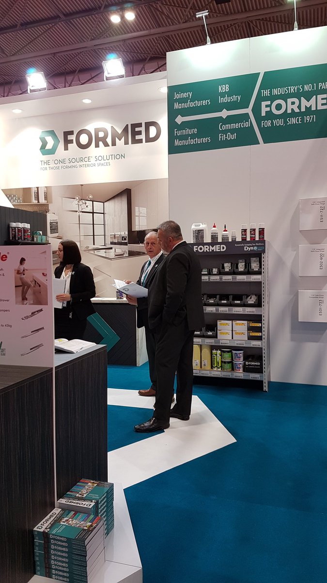 QuinGlobalUK's tweet image. Great to see @Formed_uk at #w18!! Check out their stand! Looking good! Great to see some #tensorgrip products there!! #WExhibition #joinery