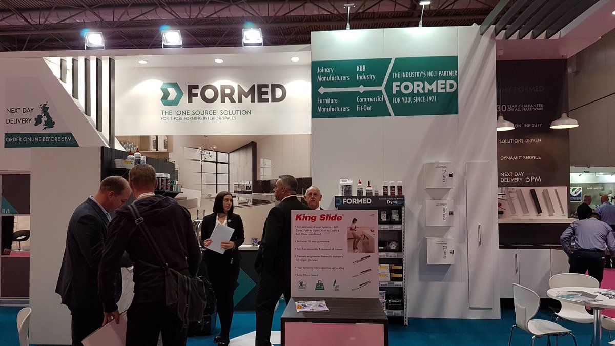 QuinGlobalUK's tweet image. Great to see @Formed_uk at #w18!! Check out their stand! Looking good! Great to see some #tensorgrip products there!! #WExhibition #joinery