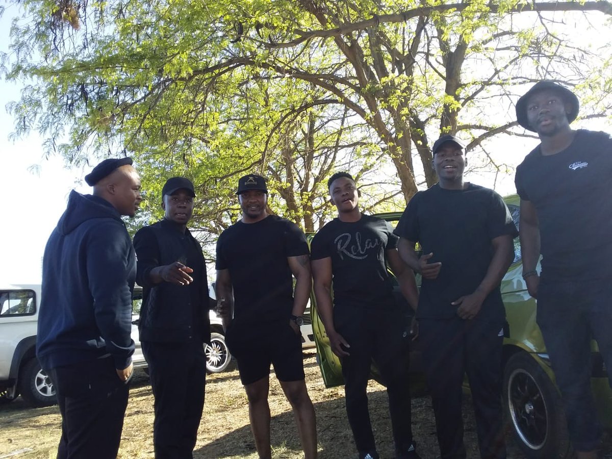ObakengIkaneng's tweet photo. Rolled up with the crew π€
#FestiveFeverFest
#DuPlooysHustlers https://t.co/nIpOzYp2bV