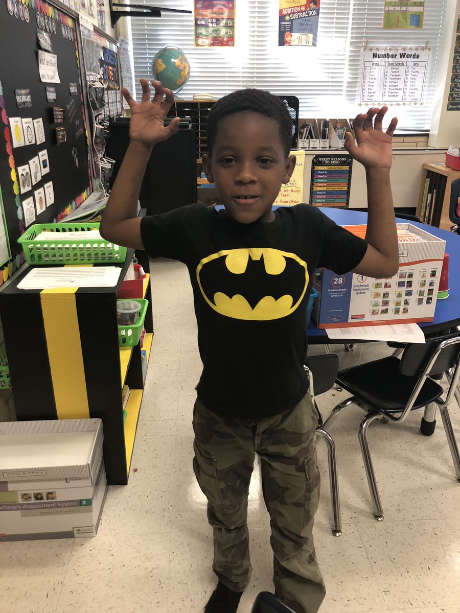 SSchwinnBCPS's tweet photo. My kiddos came up with some of their own breathing strategies! Featured here are “Spiderman” and “Black Panther”! Can’t wait to create a poster! #CDWorks #breathe @Riverview_ES https://t.co/9QPaYdc569