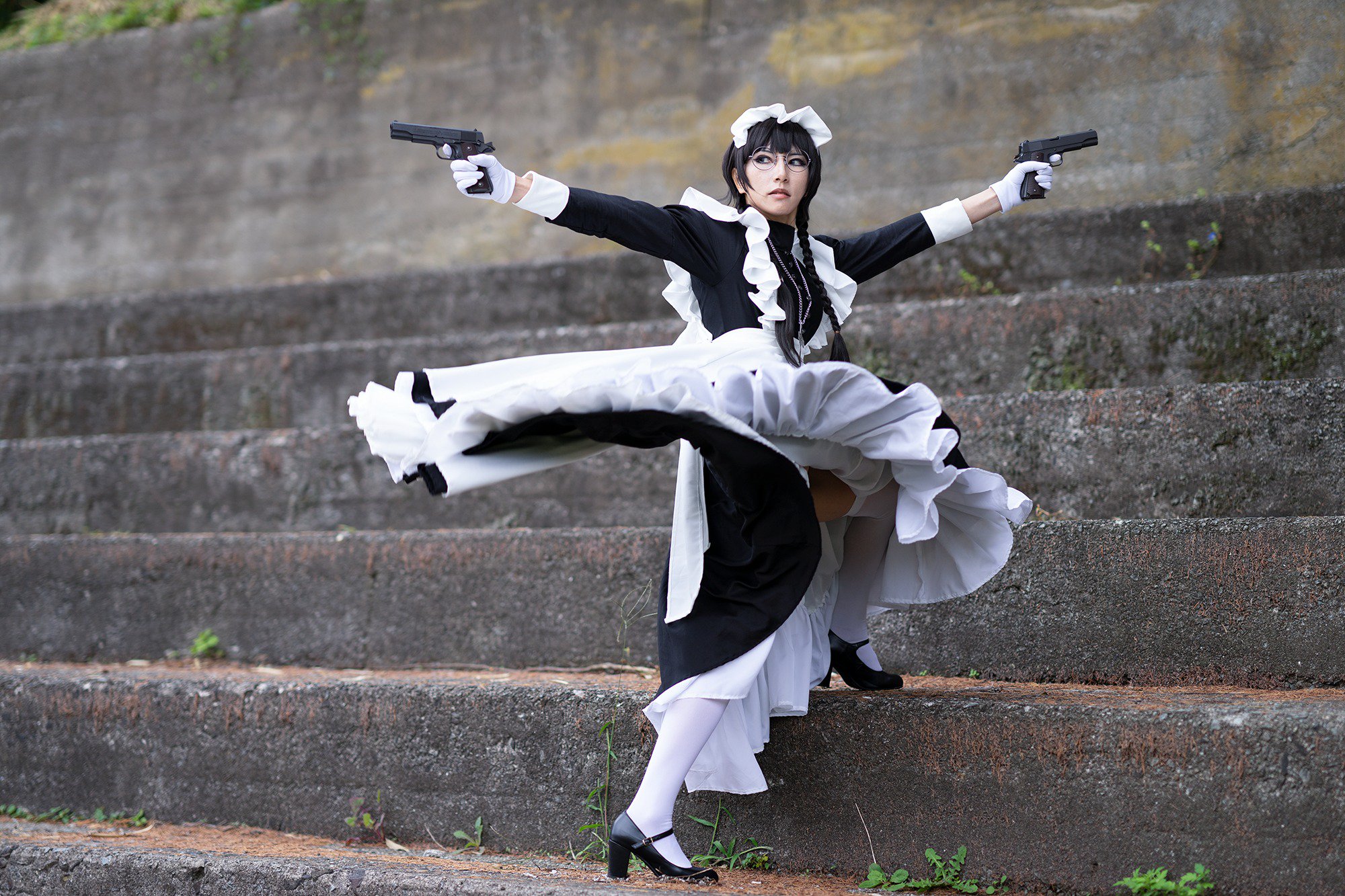 ブラックラグーン ロベルタ コスプレ 衣装