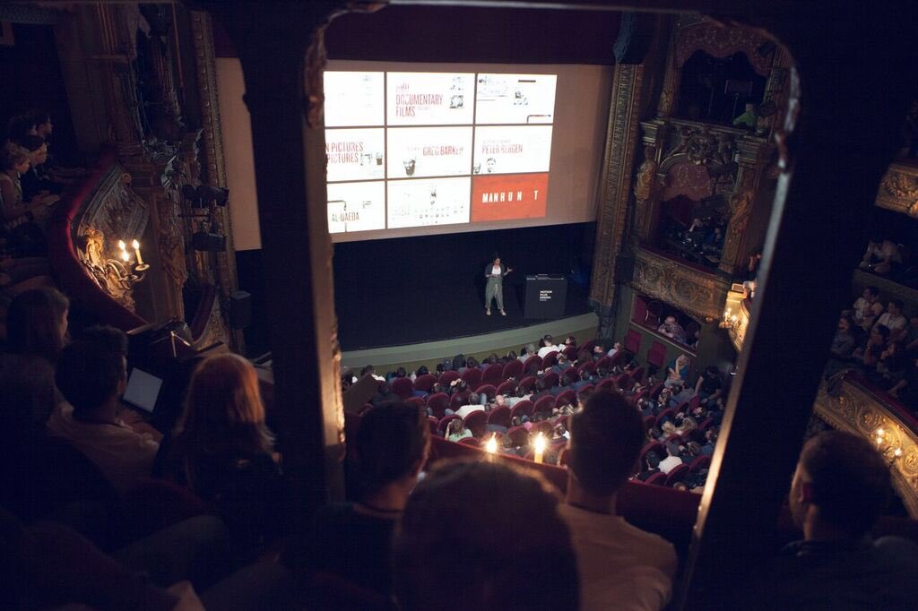 bootmakerfilms's tweet photo. Our Creative Director Manija Emran speaking in Paris last week @manijagak https://t.co/N2Y4hwd4Wy