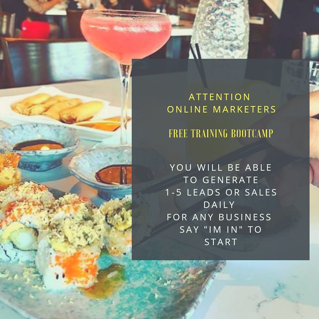 ErikasExtras's tweet photo. Tired struggling trying to get leads and sales. Join our FREE BOOTCAMP Training

Learn how to generate 1 to 5 Leads per day. 

 When u complete this BOOTCAMP u will have the skill set to generate $100 to $500 Daily!!!

Call: 615.323.2363 to book your spot today. https://t.co/lFB5AMgzM3
