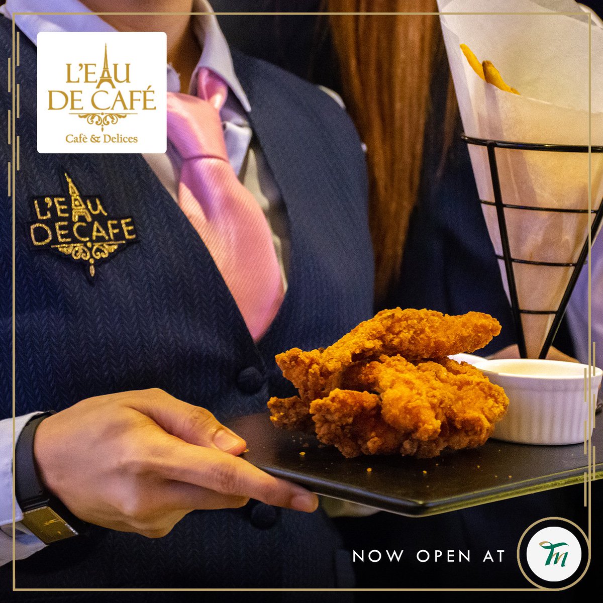 L'eau de Café ☕ The first French atmosphere in Doha, with the most delicious international dishes! NOW OPEN at @TawarMallDoha ⛲

#leau_decafe #leau_decafe_qa #leaudecafe #French #cuisine #delicacies #desserts #Cafe #ItsTawarMall #OneForAll #WeAreQatar #Doha #Qatar #TawarMall