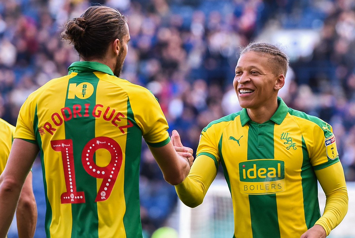 WBA's tweet photo. Our first win back in 💚💛

#WBA https://t.co/VsXiKaCZl6