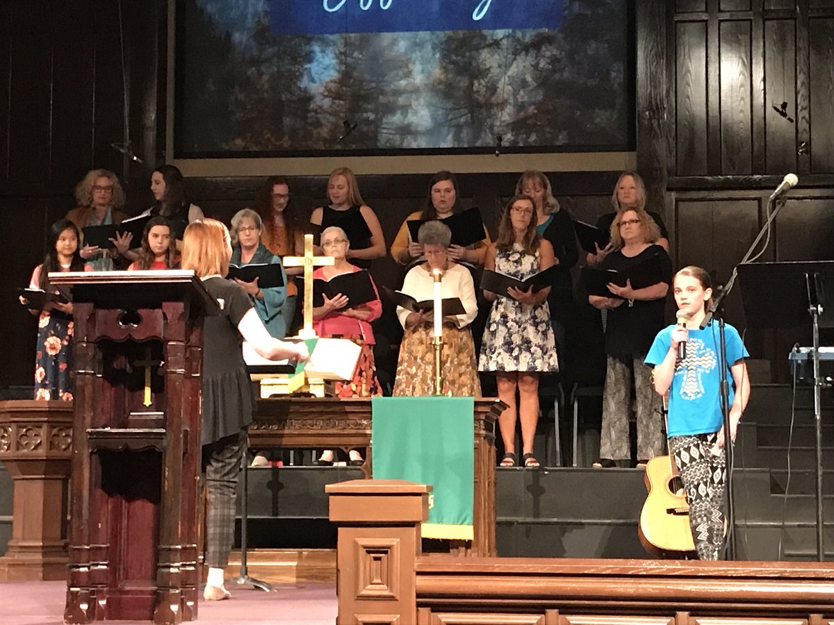pastorlesly's tweet photo. Women’s Choir @FirstChurchOKC #firstchurchokc https://t.co/B3yvmUAo2M
