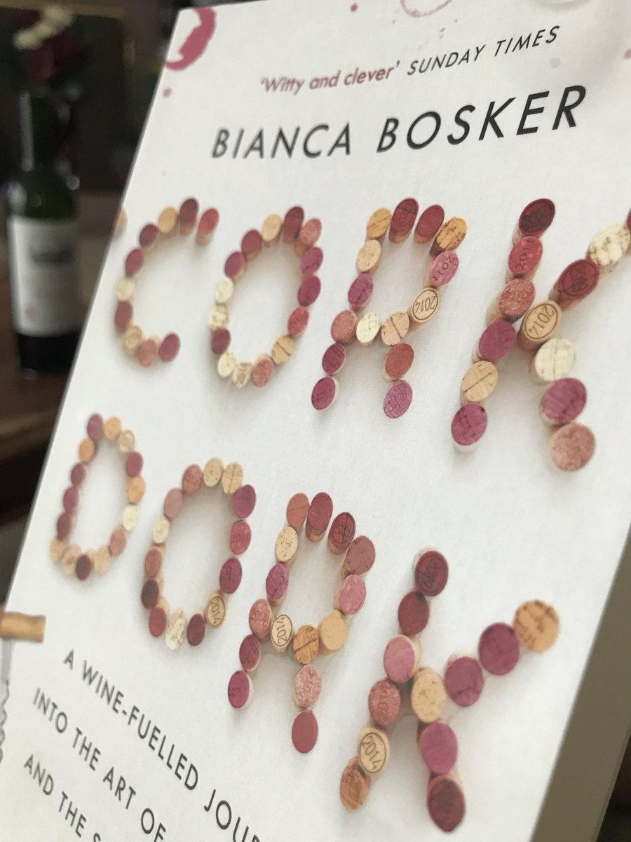 Only 3 pages in and I know I’m going to enjoy this book. “I liked wine the same way I liked Tibetan hand puppetry or theoretical particle physics, which is to say I had no idea what was going on but was content to smile and nod.” @bbosker #corkdork #winebook