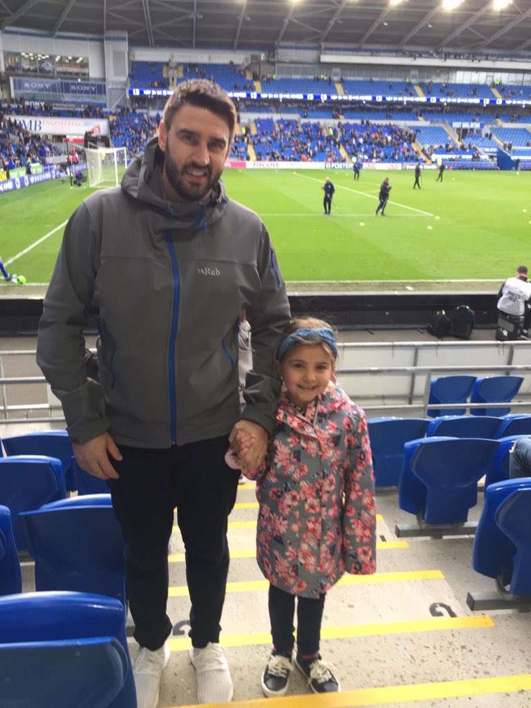 Chessi_b's tweet photo. Thankyou for a great day at the footy ⚽️⚽️⚽️ @CCFC_Foundation @CardiffCityFC @SJLCARDIFF https://t.co/S6qtaotcpN
