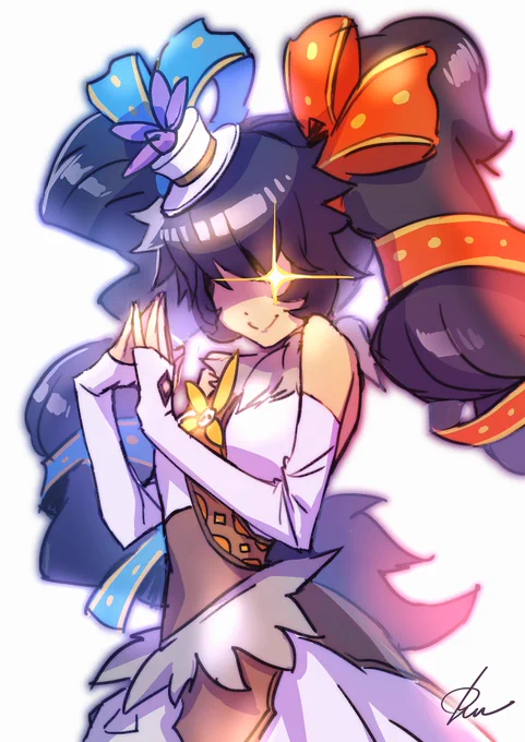 アラストール手に入れたから、せっかくなのでラクガキ投下!

#メギド72
#メギド72イラスト
#ファンアート
#アラストール 