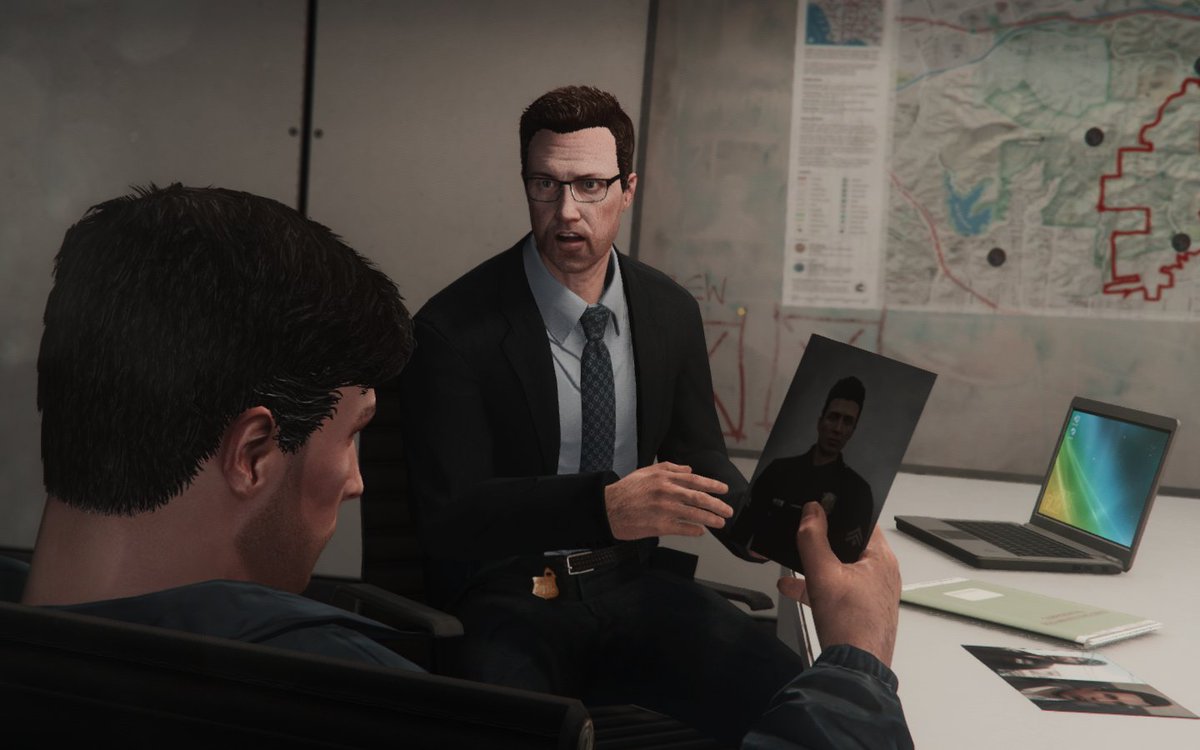Conor_MitchFIB's tweet photo. Not to mention not long after his liason agent @JohnMaloneDOA is murdered in his car with a 9mm. Next @ElwoodSheffield detective in charge of gang and narco bureau is found dead after a train smashed his car in the port of LS. We believe he ordered the hit on @TuxLSPD and Malone. https://t.co/UNxD1NKRGV