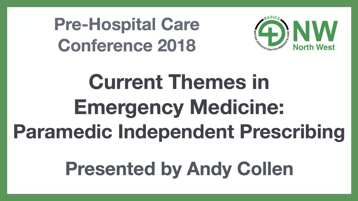 Take a look at the <a href="/BASICSNW/">BASICS North West</a> FREE #CPD Video #Paramedic Independent #Prescribing cpdme.com/basicsNW Certificates available after watching the recordings #CPDMADESIMPLE