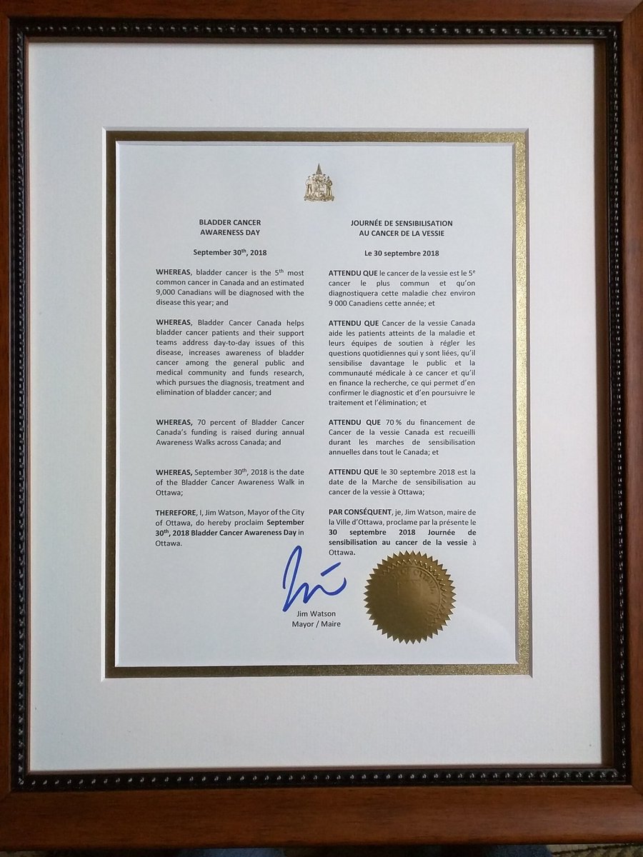 stefspera's tweet photo. A huge thank you to @faimountlaurier, @JimWatsonOttawa, @boomottawa , @TimMorganBoom and @ReflexologyCan for supporting @BladderCancerCA 's  #BCCWalk participants today in #Ottawa https://t.co/jMpSWpyyis