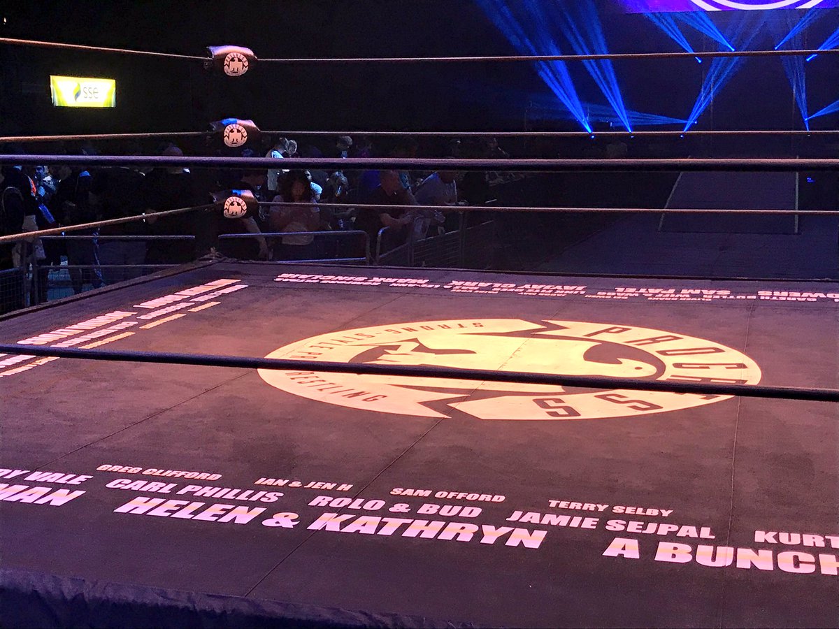 Look... our names on canvas! <a href="/ThisIs_Progress/">PROGRESS Wrestling</a> #HelloWembley #pugs #shhhweareactuallyathome