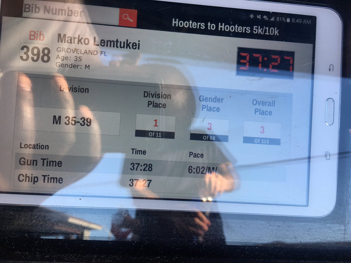 marathonmarko's tweet photo. In preparation for New York City Marathon, had to do a quick. 10k today. Credit to @POAOrlando for dialing my feet well to be able to carry me that fast. #nolegsnoboundaries #lifewithoutlimitation https://t.co/XoTu3kgji0
