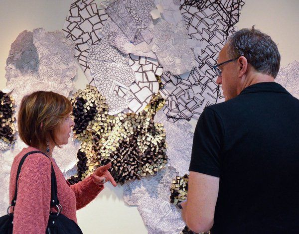 MargeryAmdur's tweet photo. Read Kenneth Steinbach's review of my solo exhibition at Augsburg University, "Undercover" https://t.co/TOTV07QiTn https://t.co/zWhydeeORS