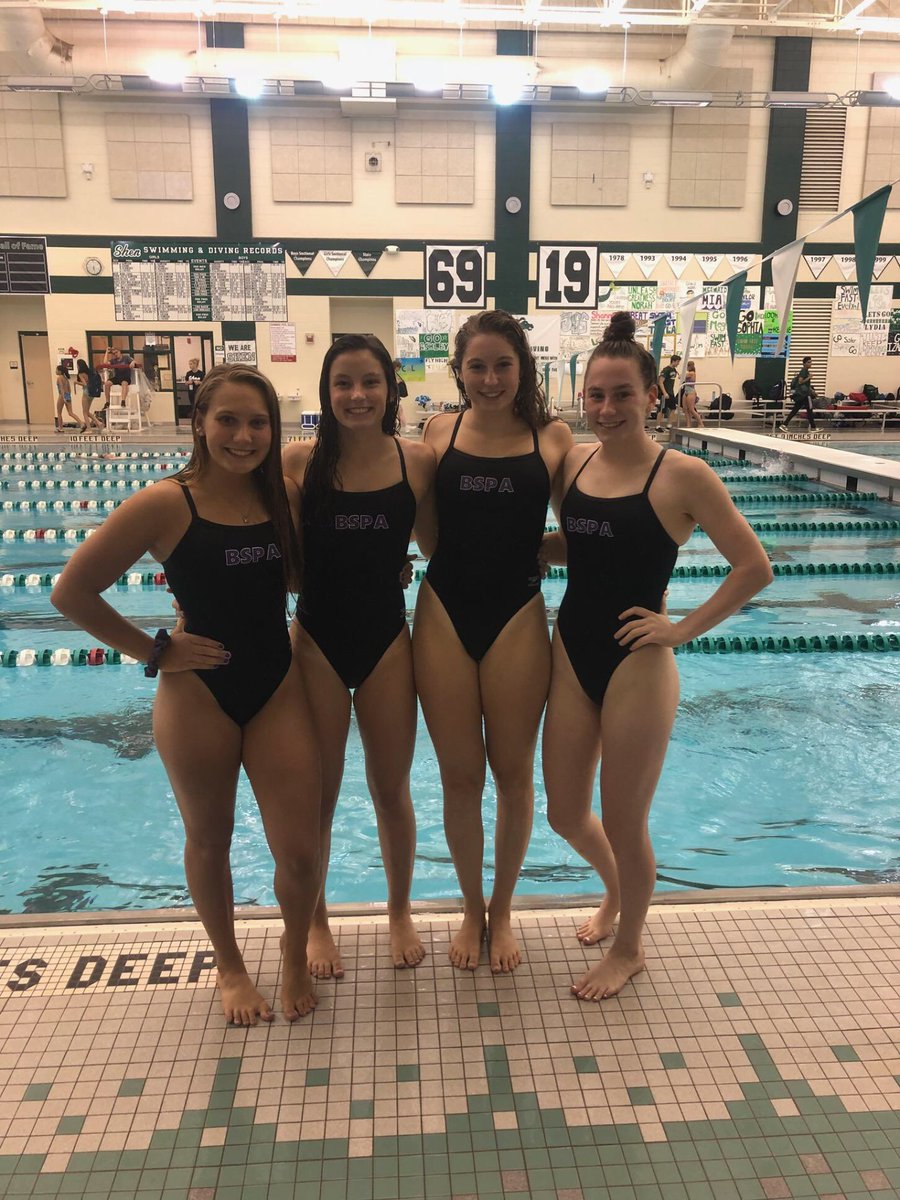 GIRLS SWIMMING DOES BIG THINGS AT SHEN INVY!!! 

The 200 Freestyle relay qualifies for states for the 2nd year again!!

Corinne Pepper qualifies for state in the 100 freestyle... as a sophomore!!!

Great work girls!!