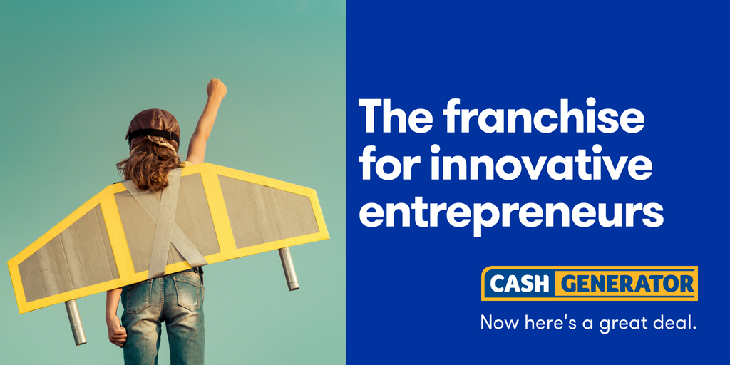 Think you have what it takes to be an #entrepreneur? Well, we will support your journey here at Cash Generator! cgfranchising.co.uk #CGfranchise