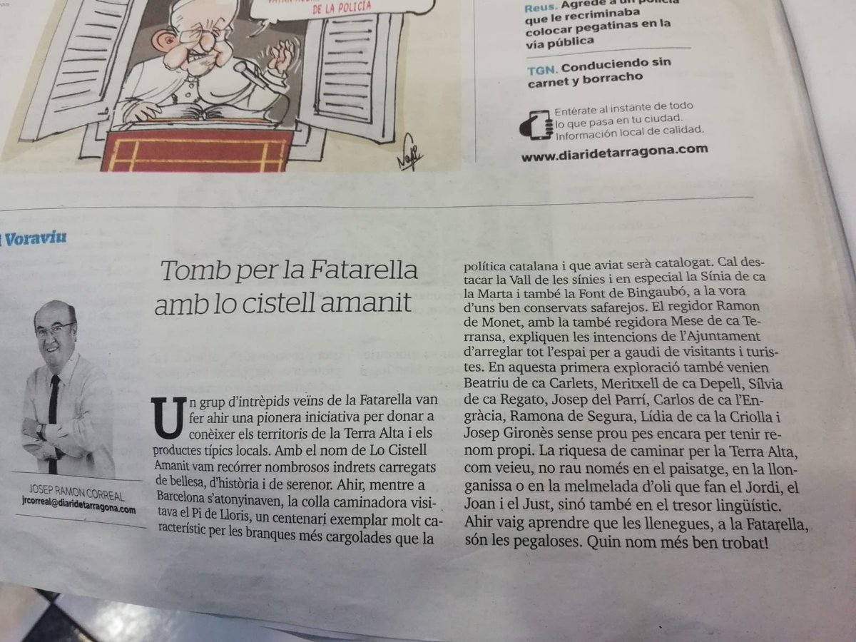 Tomb per #lafatarella  #terraalta amb lo cistell amanit!!¡ Good idea!!