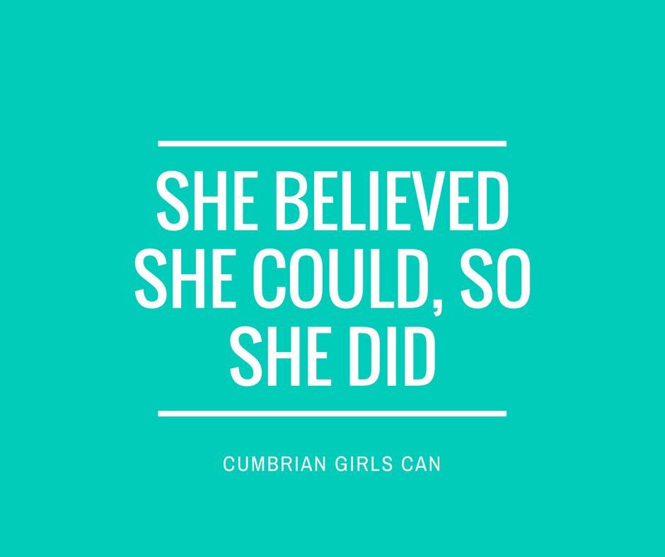 CumbrianGrlsCan's tweet photo. What have you achieved that you didn't think you could? #CumbrianGirlsCan #ThisGirlCan in #Cumbria https://t.co/Qek3FeWS7v