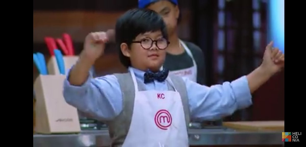 Ping_meercat's tweet photo. หายไวๆนะเคซี✌
 #MasterChefJuniorThailand https://t.co/w1uuMY5I4U