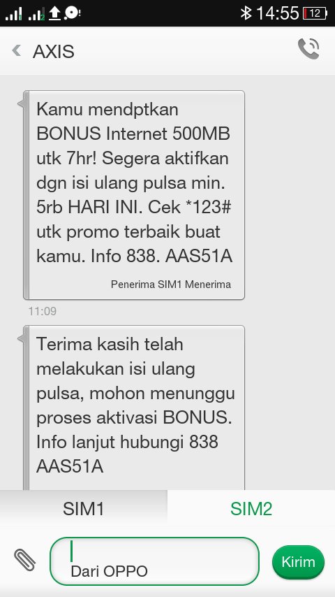 a_sha_sih's tweet photo. @AXISgsm @ask_AXIS Woooooi,jgn terus2an mempermainkan planggan dong! Sms blg ada bonus kalau isi ulang,tapi udah 3 hari masih g ada? Hubungi via tweeter g direspon? Hubungi lewat telpon disuruh via email,tapi alamatnya g bisa dikirimi? Maksud kalan apa!!!?? https://t.co/2HQsxj5yxm
