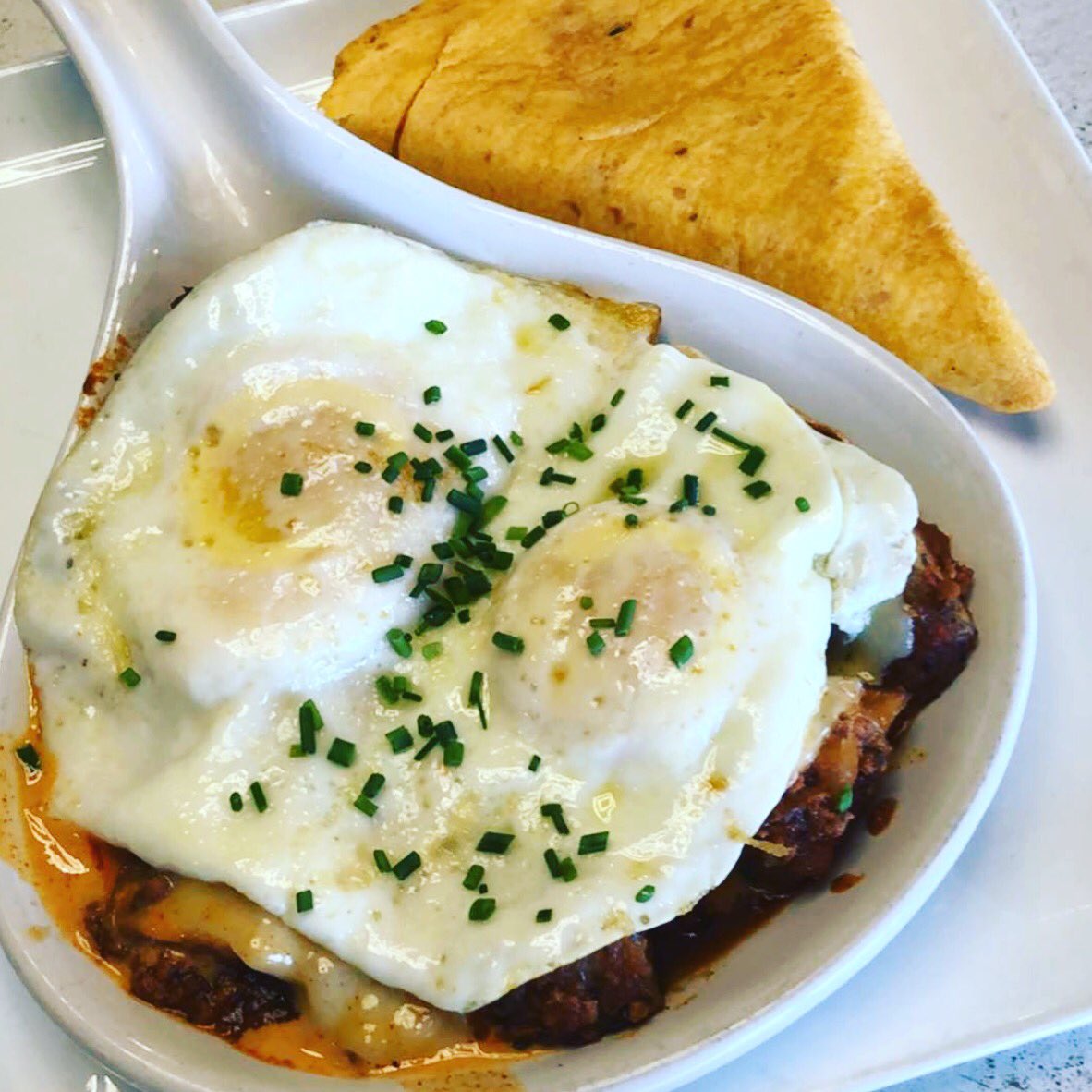 SevenOneTwoCB's tweet photo. Huevos Rancheros. 
#onsundayswebrunch https://t.co/cm4G1nAV2x